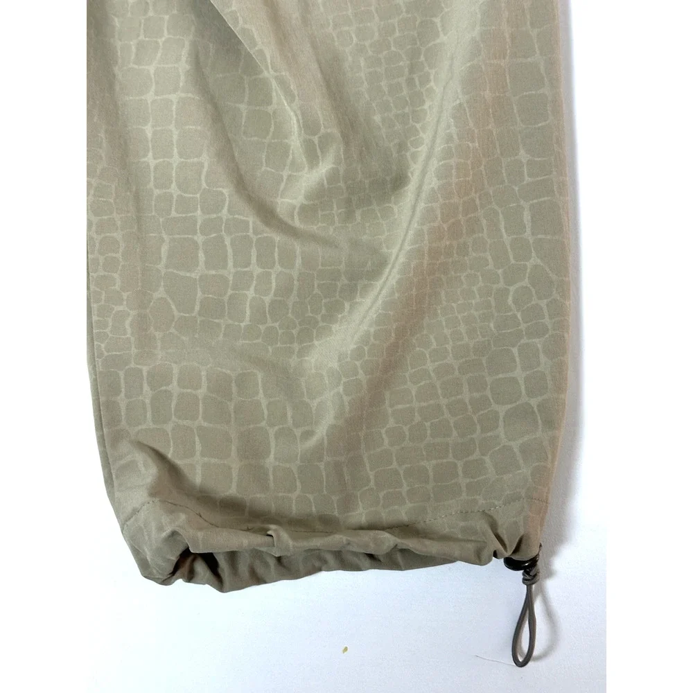Chico Weekends Women's Tan Beige Capris with Pull Cord‎ Size 0.5 Chico's